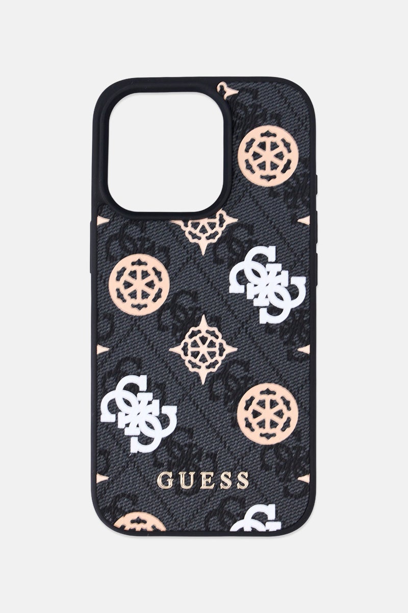 GUESS iPhone 16 Pro Brand Logo Protective Case, Multicolor - Image 1