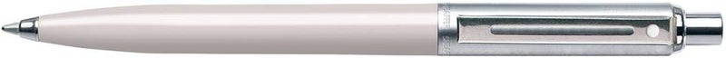 SHEAFFER قلم حبر جاف شيفر E23210751CS سينتينل بغطاء كروم مصقول أبيض - Image 1