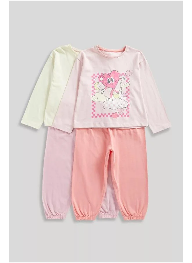 مذركير 2 Pack Flower Skate Pyjamas