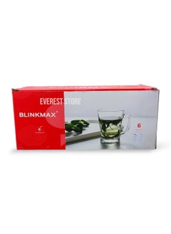 Blinkmax 6 Pieces Tea And Coffee Glass Set - Blinkmax  - Image 4