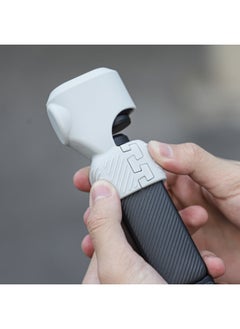 ماركة غير محددة Sunnylife Osmo Pocket 3 غطاء حماية من السيليكون للجيب 3 PTZ غطاء حماية مقاوم للسقوط - اللون: رمادي أبيض  - Image 4