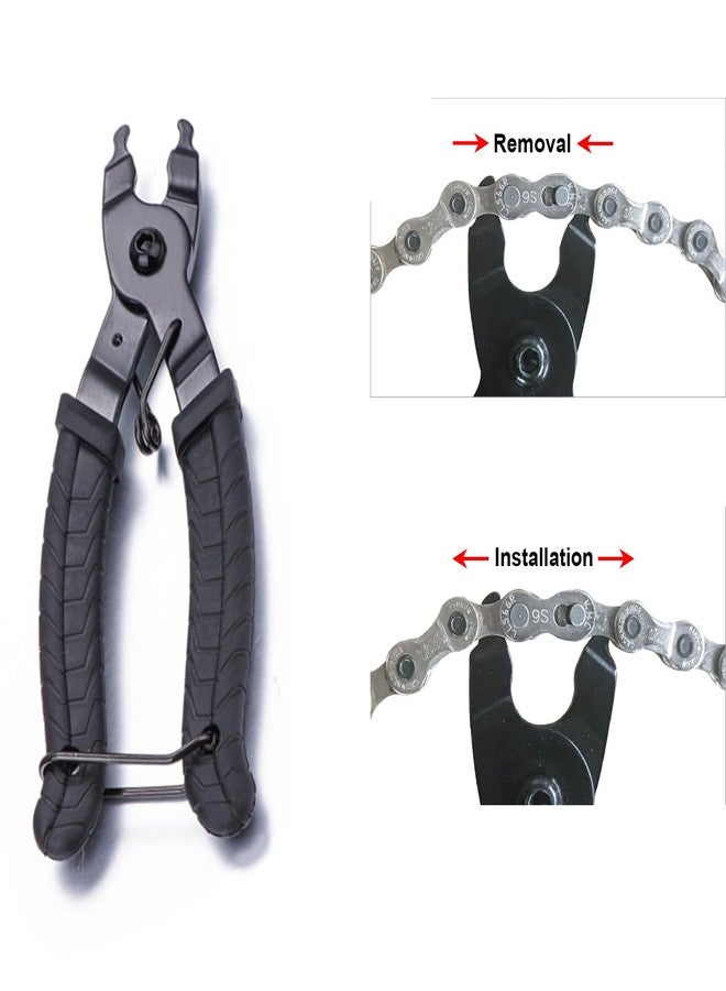 SONZUIA Universal Bike Chain Tool Kit with Bike Breaker Main Chain Pliers Chain Checker for Road MTB Bike 1-12 Speed Chain Disassemble Chain Splitter and Breaker - Image 5