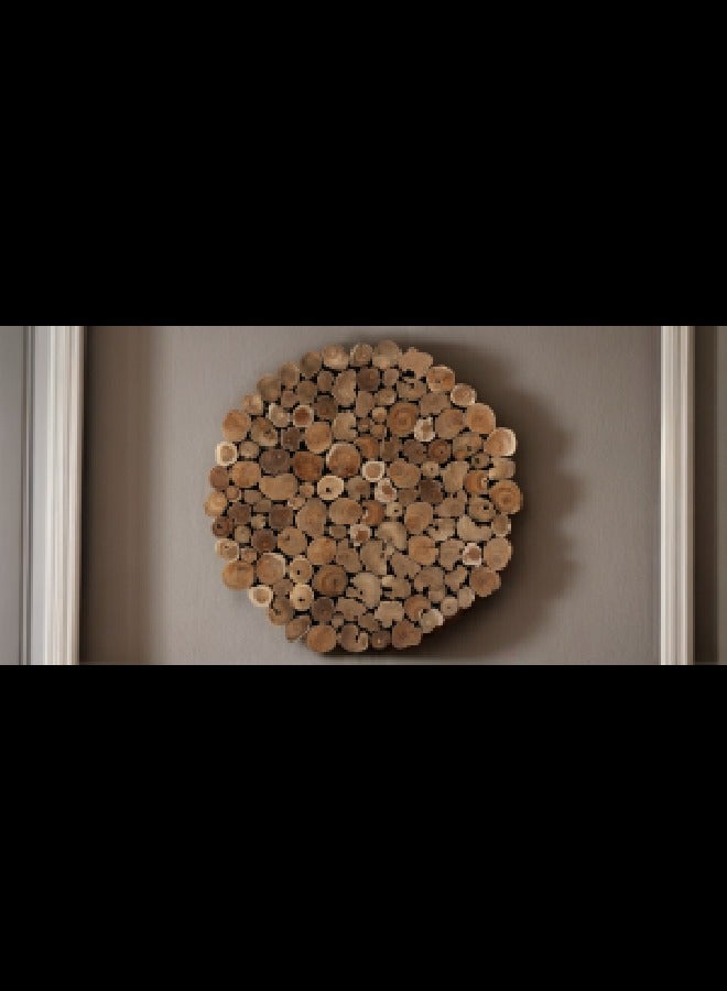 لوفت سوا، ديكورات حائط عادية، 60×3×60، خشب، طبيعي EA290M47. - Image 3