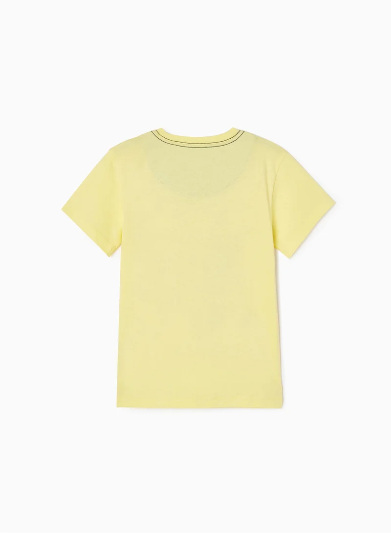 زيبي Zippy Cotton T-shirt for Boys Palm Garden