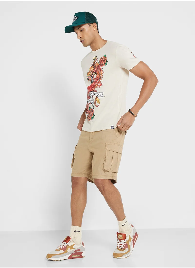 BRAVE SOUL Cargo Pocket Shorts