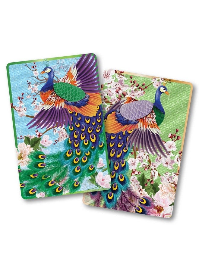 Springbok Peaceful Peacocks Standard Index Playing Cards Set