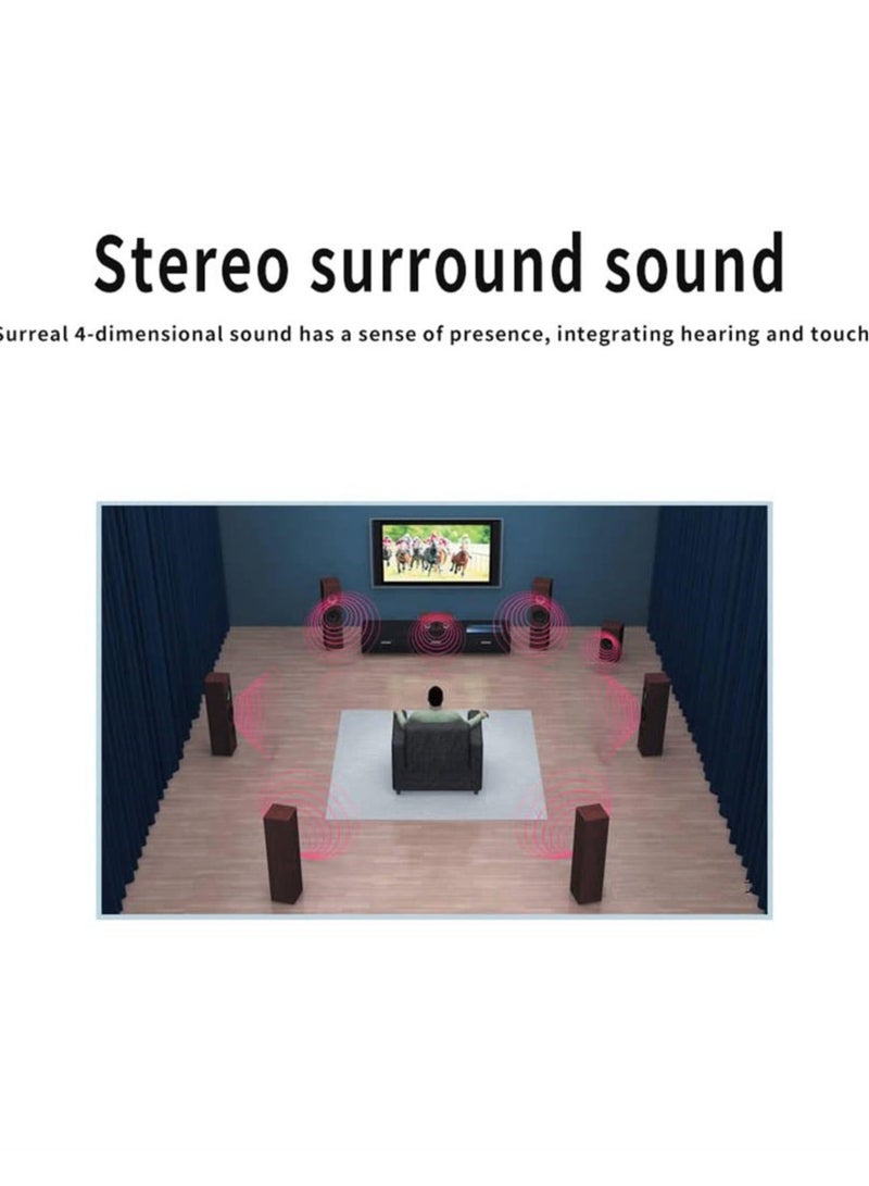 Captaintech 7.1 USB Sound Card with 3.5mm Audio Jacks - 48KHz Sample Rate, 8-Channel DAC, 2-Channel ADC, S/PDIF Input and Output, Loop-Back Support, Standalone Cmedia Software for Windows Only - Image 3