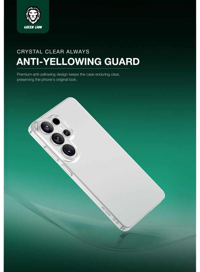 جرين ليون حافظة PC لجالكسي S26 الترا مع حماية للكاميرا، مقاومة للخدش، مقاومة للبصمات، فائق النحافة، فائق الخفة، مقاومة للاصفرار - Image 2
