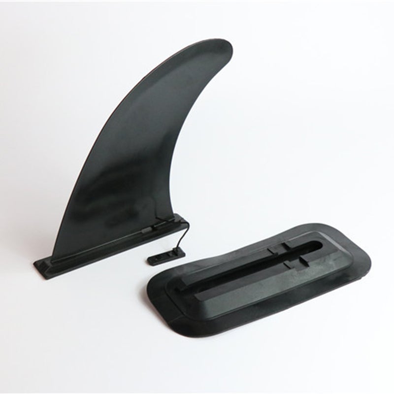 Clip- Design Reinforced Surf Fin Canoe Surfboard Fins for Surfboard Surfing (Black) - Image 5