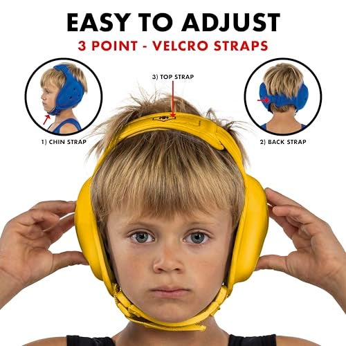 Matman Dynasty Youth Wrestling Headgear – Kids Soft & Comfortable Protective Ear Guards for Wrestling, BJJ & MMA (Gold) - Image 4