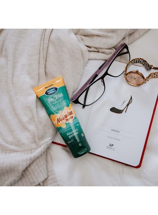 Dermatonics Heel Balm with Manuka Honey | Suitable for Diabetics | 70 ml | Hydrates and Draws Moisture Into Your Skin | Ideal for People With Very Dry Feet - Image 4