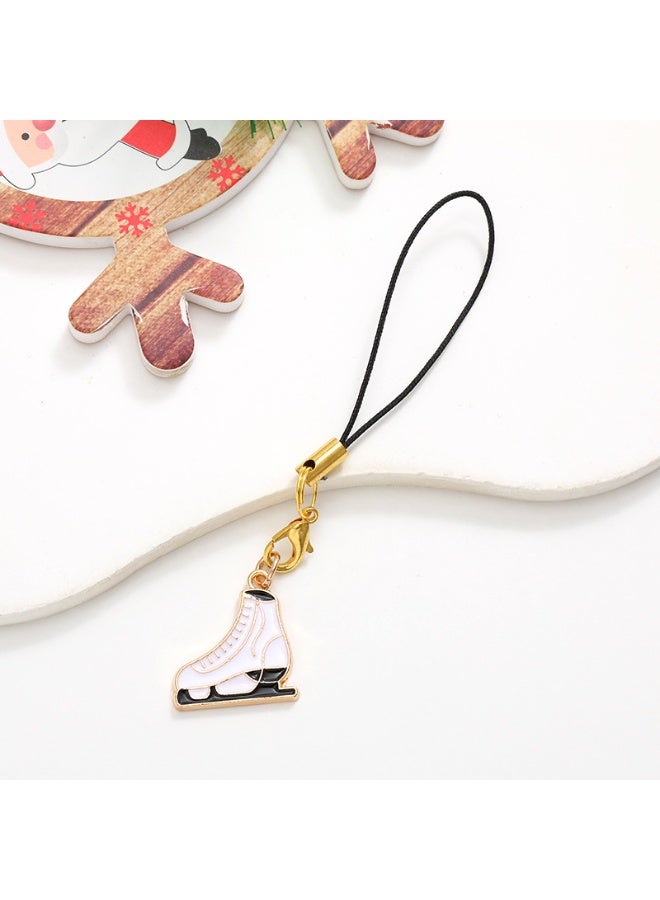 NIBEMINENT Phone Charm/ Chain Strap for Women Girls, Cute Cartoon Cell Phone Case Lanyard Wrist Strap