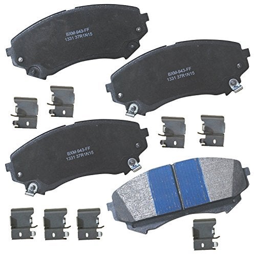 Bendix Premium SBM1331 Semi-Metallic Front Brake Pads for Cadillac CTS 2014-2008 - Image 1