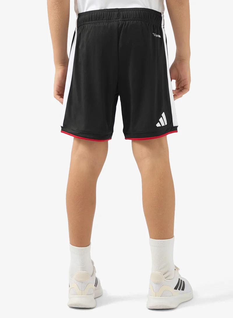 Adidas BLACK Youth Germany 2026 Home Shorts  | Best Price UAE