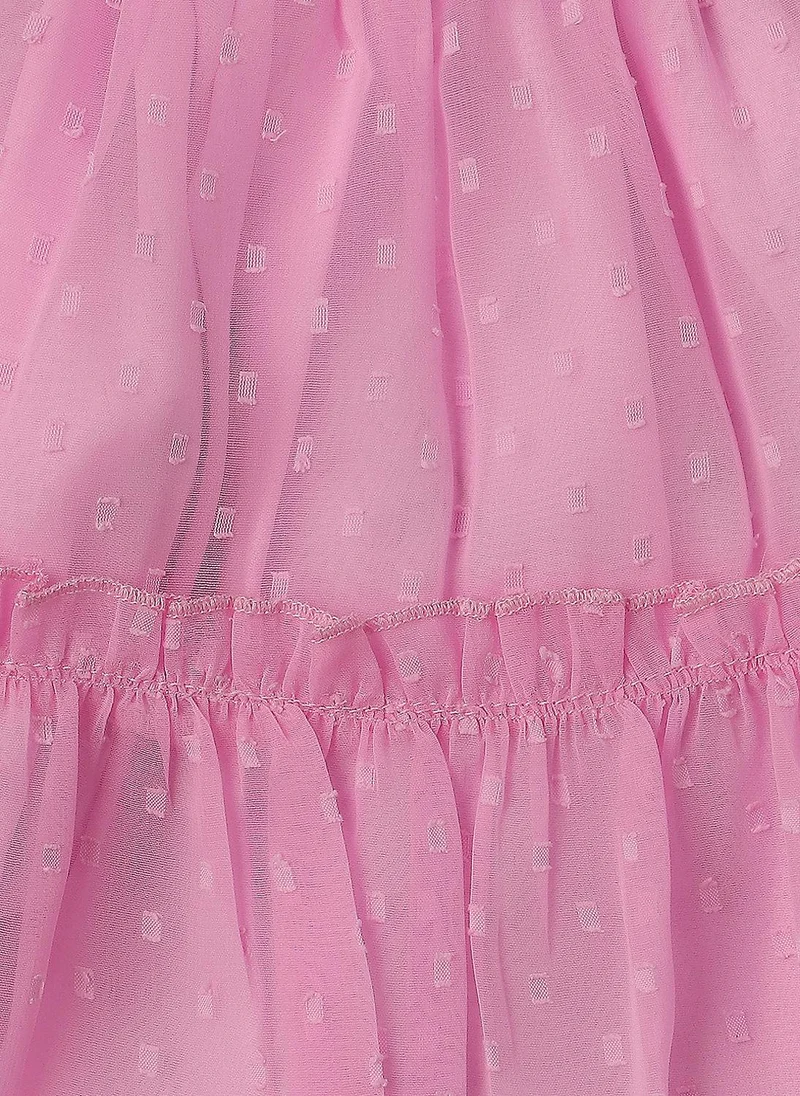 Nautinati Tiered Ruffle Dress