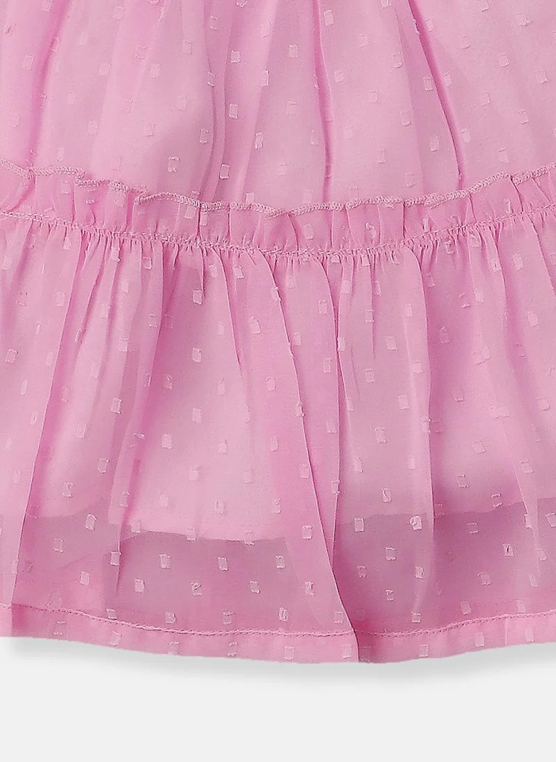 Nautinati Tiered Ruffle Dress