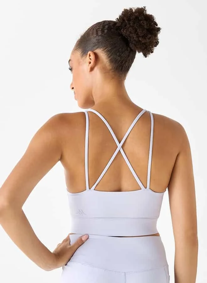 Kappa Kappa Sleeveless Top with Crossback Straps