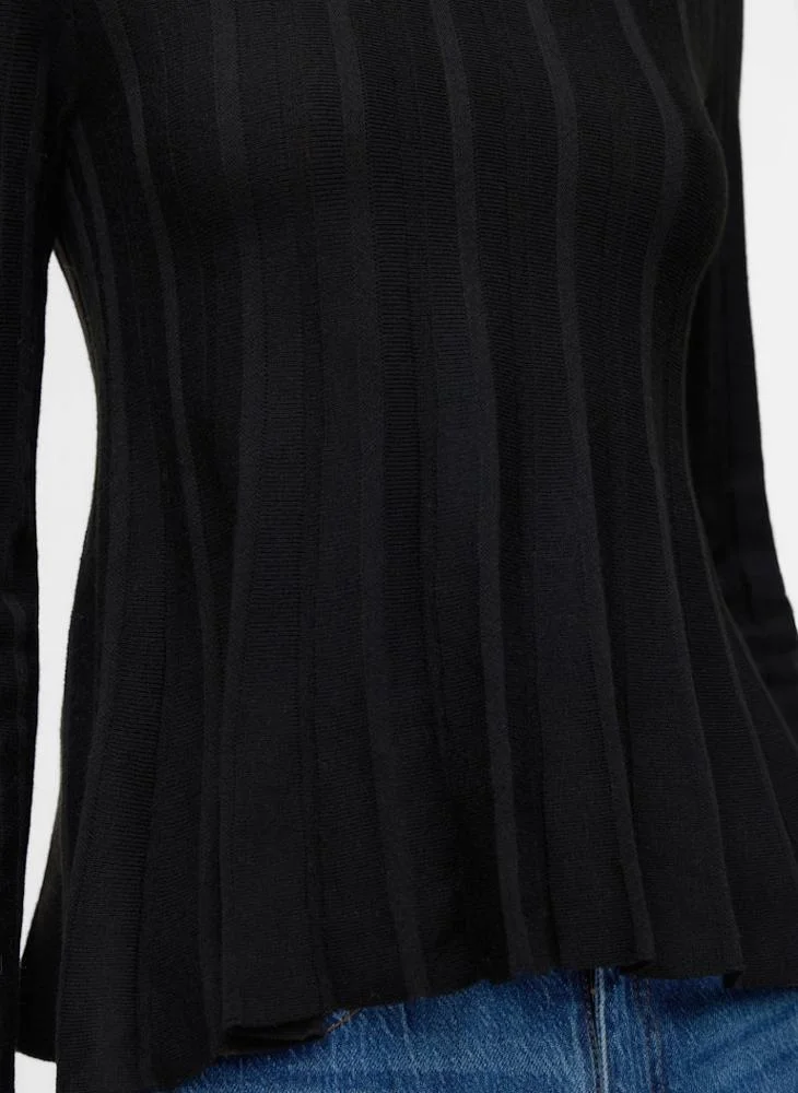 VERO MODA Vmlana Long Sleeve Crew-Neck Pullover Sweater