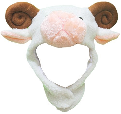 Petitebella Sheep Costume Hat (White, One Size) - Image 5