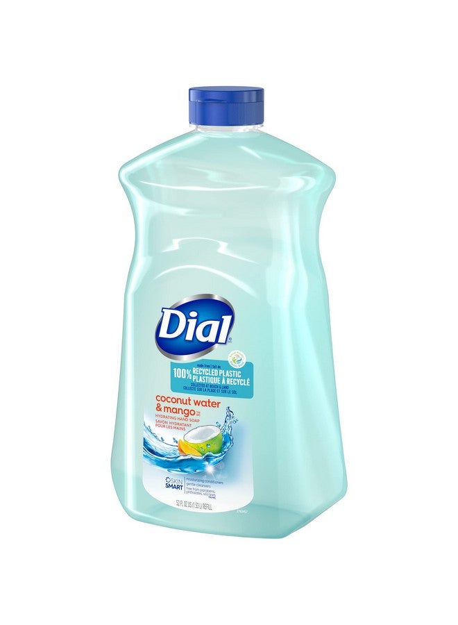 Dial Liquid Hand Soap Refill Coconut Mango 52 Fl Oz (Pack Of 1) - Image 4