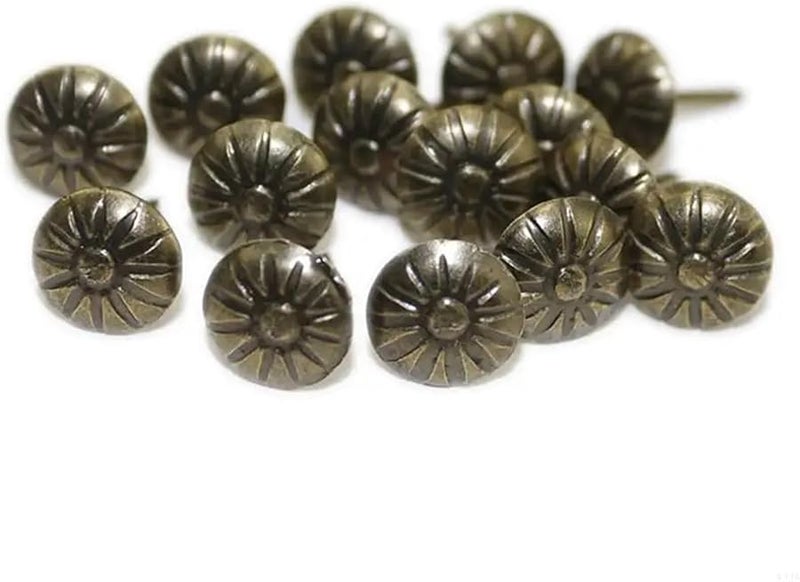 مسامير تنجيد ذهبية عتيقة 1000 قطعة للأثاث أريكة كرسي سرير لوحة فلين DIY - Image 5