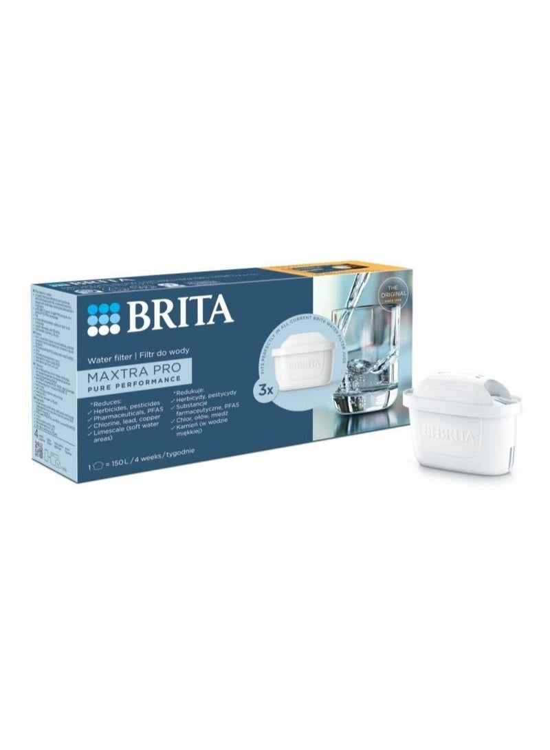 BRITA Maxtra Pro Allin1 Replacement Water Purifier Filter, 3Pack - Image 1