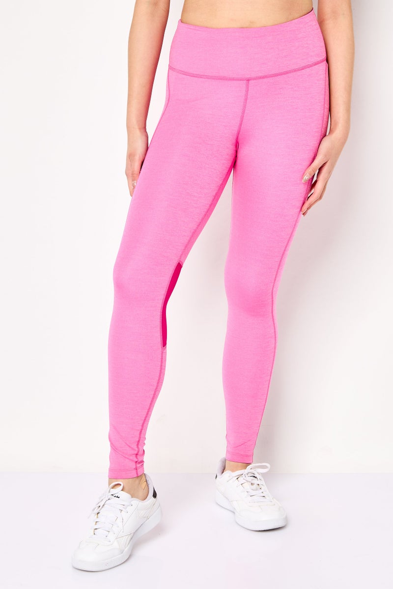 Nike Women Sportswear Fit Drawstring Running Leggings, Pink - Image 1