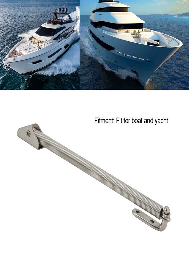 Aramox Marine Spring Hatch Holder,10‑1/4in Heavy Duty Stainless Steel Spring Hatch Holder Hatch Lid Support Spring for Boat Ship Yacht(2913SW) - Image 2