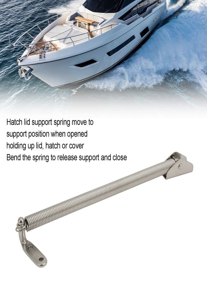 Aramox Marine Spring Hatch Holder,10‑1/4in Heavy Duty Stainless Steel Spring Hatch Holder Hatch Lid Support Spring for Boat Ship Yacht(2913SW) - Image 4