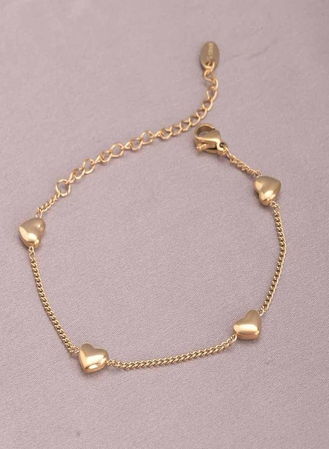 PALMONAS Lunar Heart Bracelet for Women - Gift for Girls & Women | Waterproof & Anti-Tarnish Bracelet - Image 2