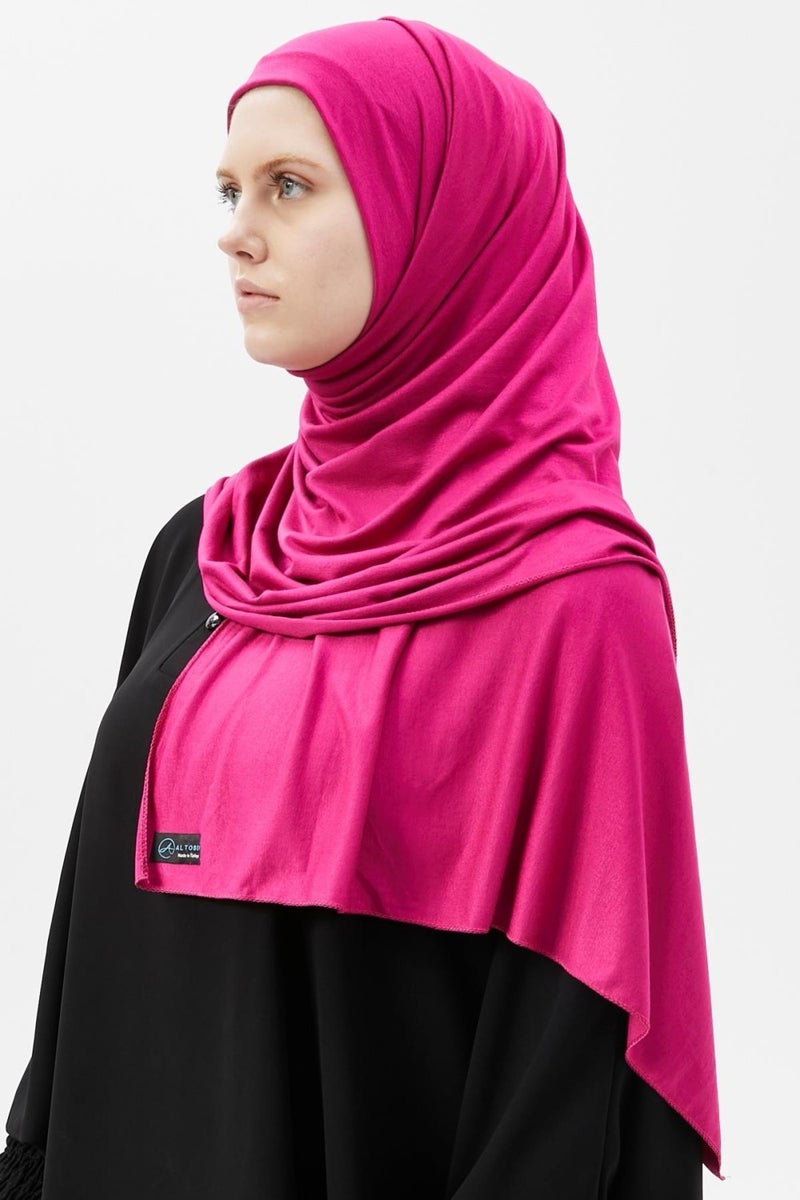 Altobeh Hijab Combed Cotton Shawl Plain  - Image 2