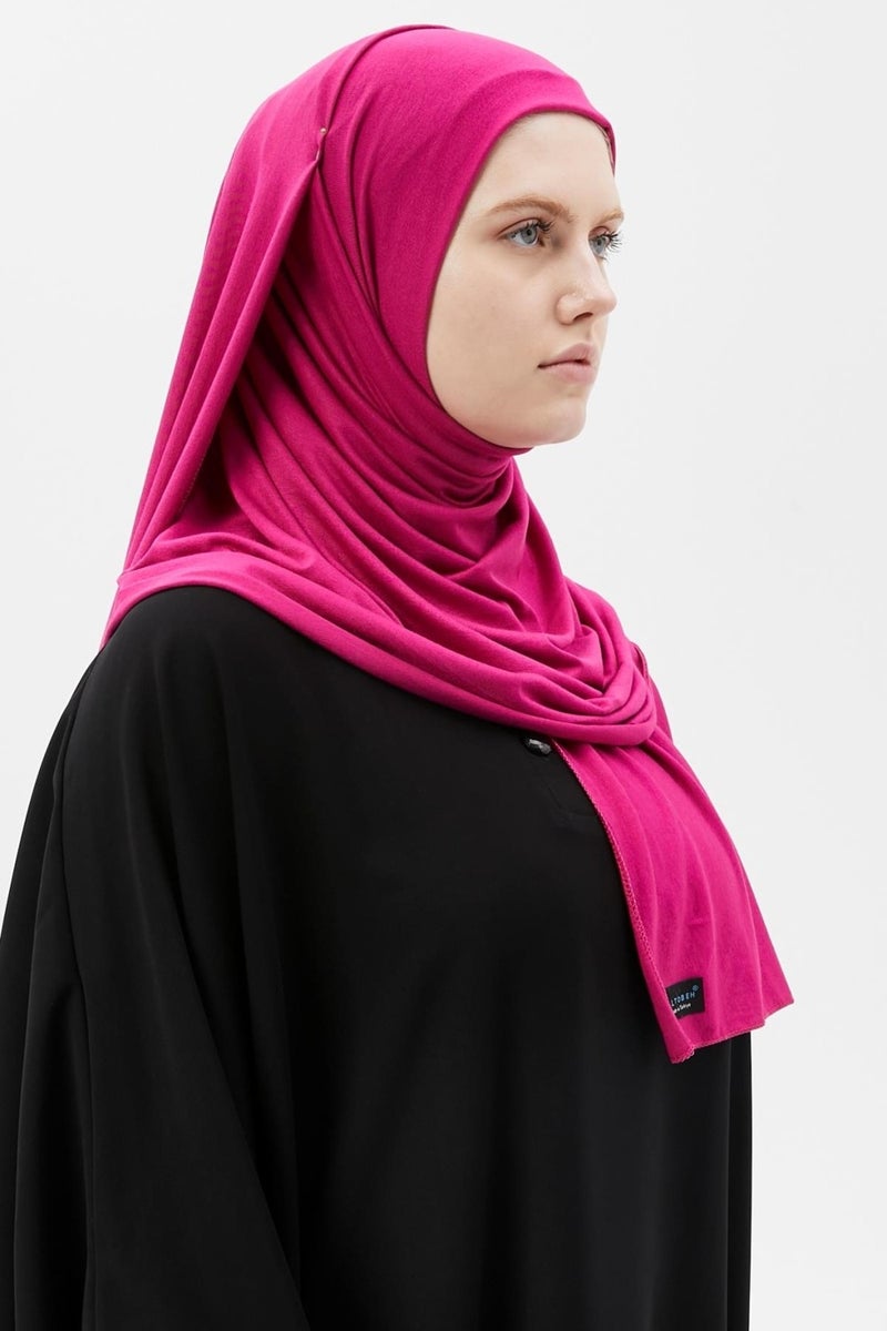 Altobeh Hijab Combed Cotton Shawl Plain  - Image 3