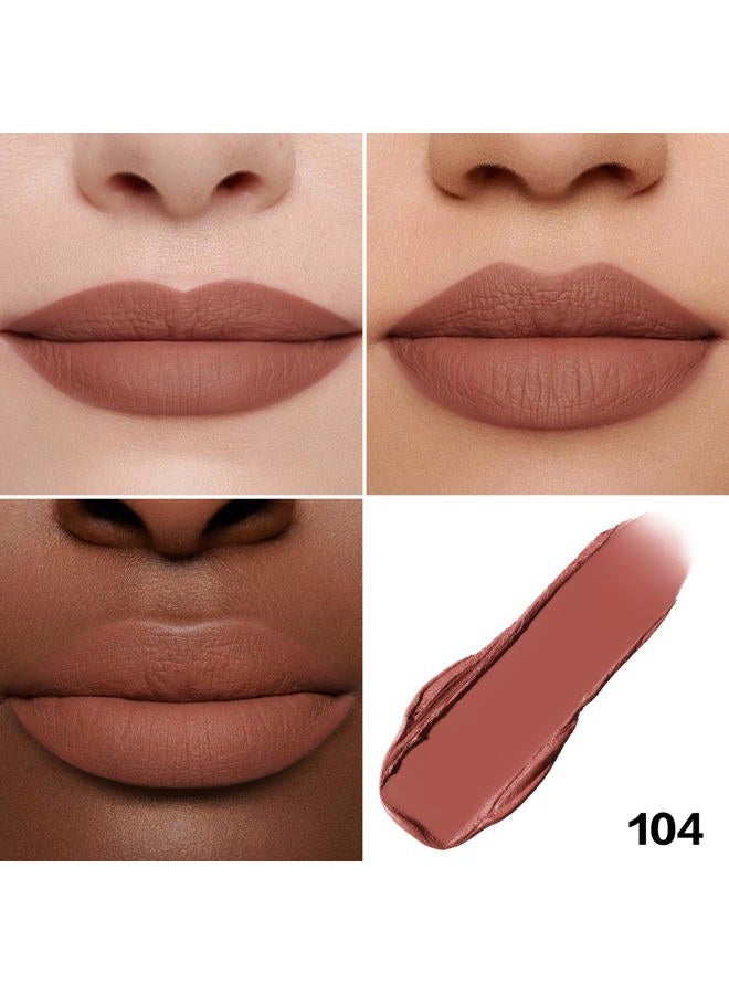 FOCALLURE Velvet Matte Liquid Lipstick, Satin-Finish Full Coverage Lip Color, High Pigmented Lip Stain for Cheeks and Lips Tint, Smooth Soft Lip Makeup, Lightweight, Quick-Drying, Sweet Chestnuts - Image 2