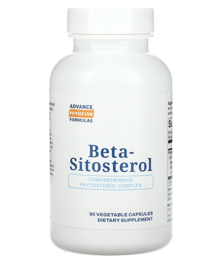 Advance Physician Formulas Beta-Sitosterol 90 Vegetable Capsules