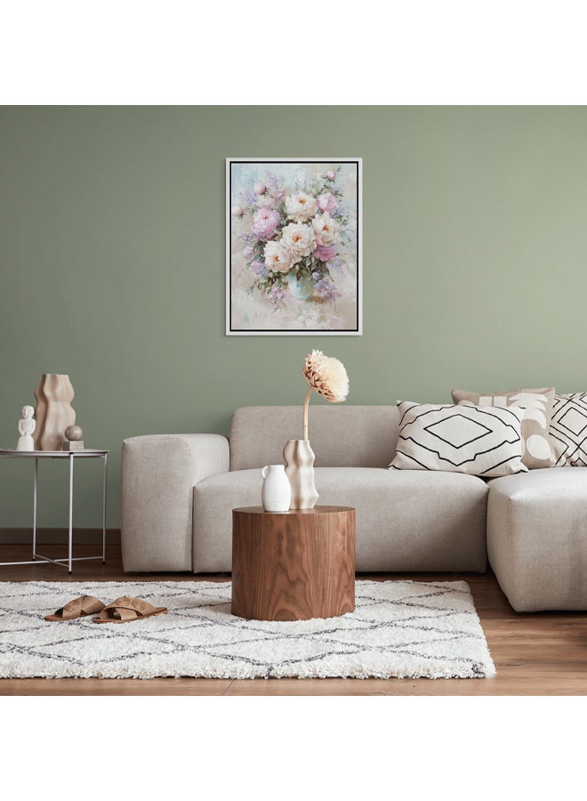 Art Decor Art Decor Framed Canvas Wall Art of Flower Vase Botanical Flower Pot Modern Floral Art Print Portrait Wall Décor for Living Room Bedroom Office Studio Home Décor Gifting  - Image 2
