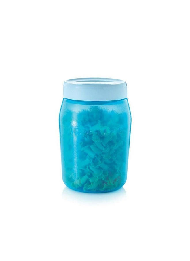 Tupperware Tupperware Plastic Storage Container - 1.5 Litre, 1 Piece, Blue  - Image 2