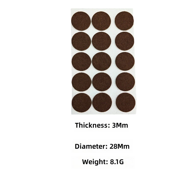 Hot-selling Table and Chair Foot Pads - Anti-Collision Furniture Protectors, Self-Adhesive Mats, Silent Desk Leg   Pads - Image 1