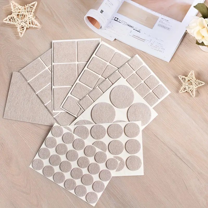 Hot-selling Table and Chair Foot Pads - Anti-Collision Furniture Protectors, Self-Adhesive Mats, Silent Desk Leg   Pads - Image 3