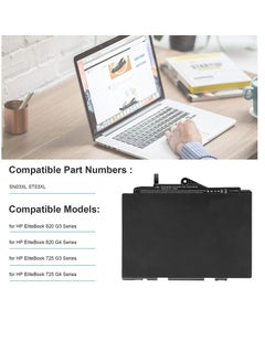 Zexen SN03XL ST03XL 11.4V 44Wh New Laptop Battery Compatible for HP EliteBook 820 G3 EliteBook 820 G4 EliteBook 725 G3 EliteBook 725 G4 Series  - Image 5