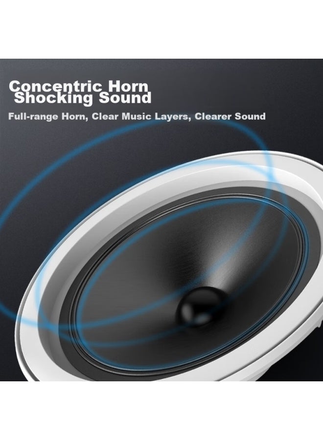 Sansui مجموعة تركيب مكبر صوت سقف T76 بجهد ثابت، نظام مكبر صوت موسيقي عام مدمج في السقف، مكبر صوت كامل النطاق 6.5 بوصة، قطعة واحدة - Image 3