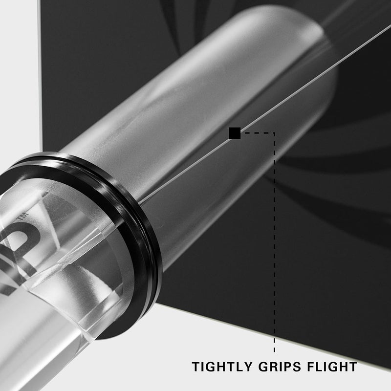 Target Darts أعمدة برو جريب - مجموعة من 9 | 3 أحجام (قصير، متوسط، متوسط)، 12 لون | أعمدة السهام، ملحقات السهام الاحترافية، مجموعة أعمدة 2BA مع حلقات - Image 3