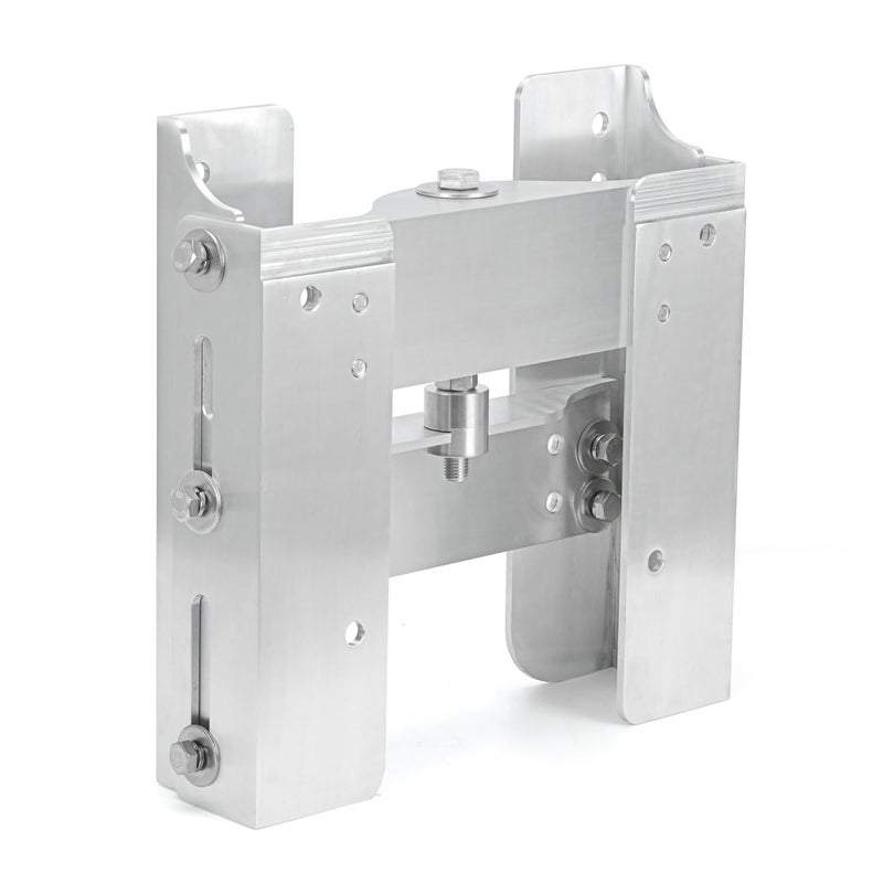 FQRANBO 4" Adjustable Jack Plate Manual Transom Set Back Jack Plate for Outboard Boat Motor, 225 Maximum Horsepower - Image 1