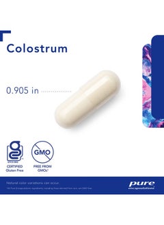 Pure Encapsulations Colostrum ; 40% Igg Highly Concentrated Immune Support ; 90 Capsules  - Image 5