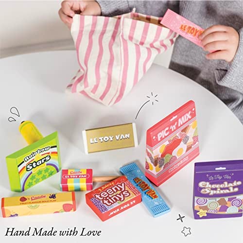 Le Toy Van - Pretend Play Wooden Candy Play Food Set | Kids Role Play Wooden Food Toy | Great As a Gift - Suitable for 2 Years + (TV335) - Image 5