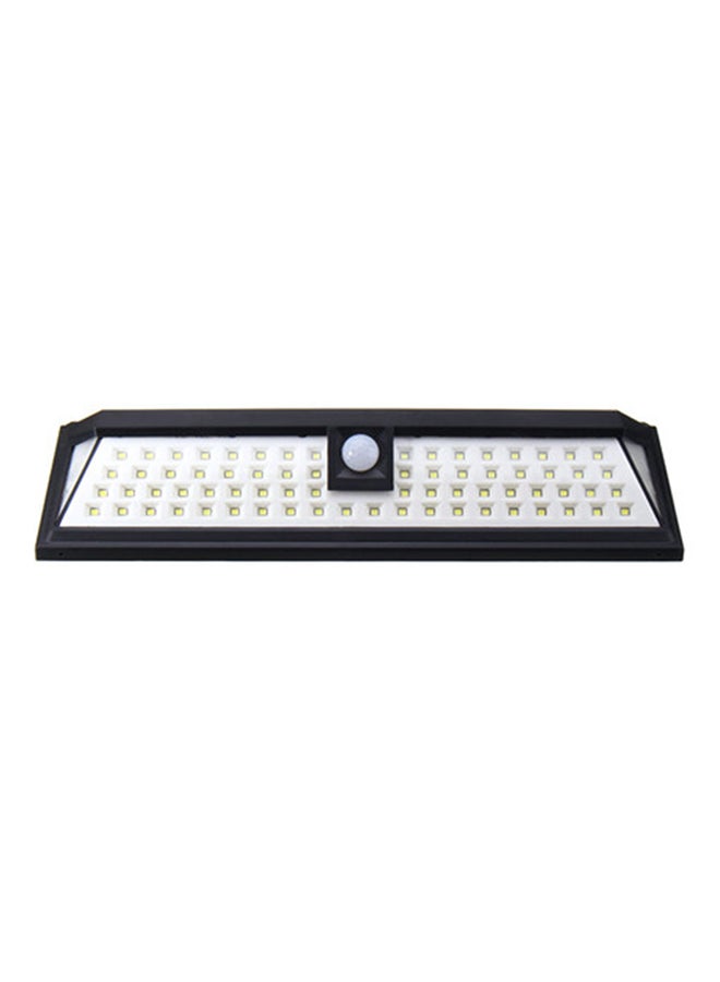 Loquat 118 LED Solar Power Human Body Sensor Wall Lamp Black 30 x 10.5cm - Image 3