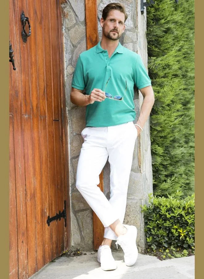 بوراتي Buratti Cotton Regular Fit Buttoned Polo Collar T Shirt Men's POLO COLLAR T SHIRT 5902127