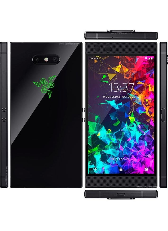 RAZER - Razer Phone 2 Single SIM 8GB RAM 64GB Mirror Black 4G - International Version - Image 1