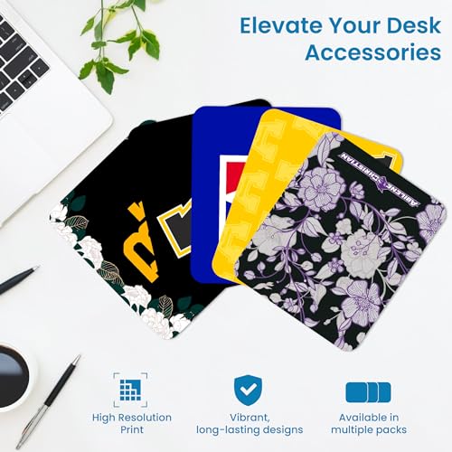 OTM Essentials Kansas State University Standard Fabric Mouse Pad, Desk Accessories, Standard Fabric Gaming Mouse Pad, Classic V2, Black - Image 3