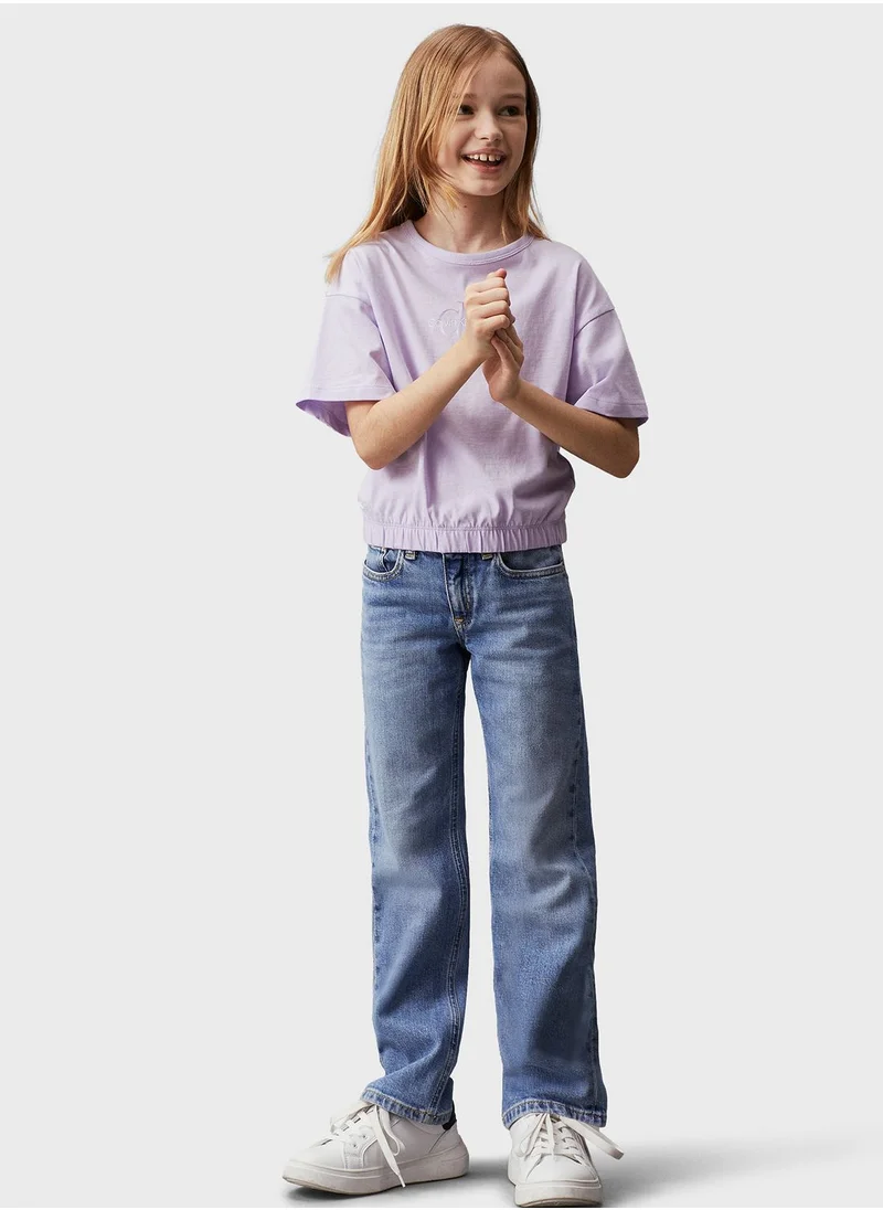 Calvin Klein Jeans Youth Gradient Logo T-Shirt
