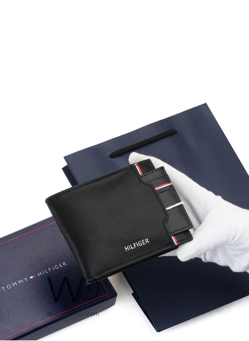 Tommy Hilfiger Natural Leather Men's Card Wallet